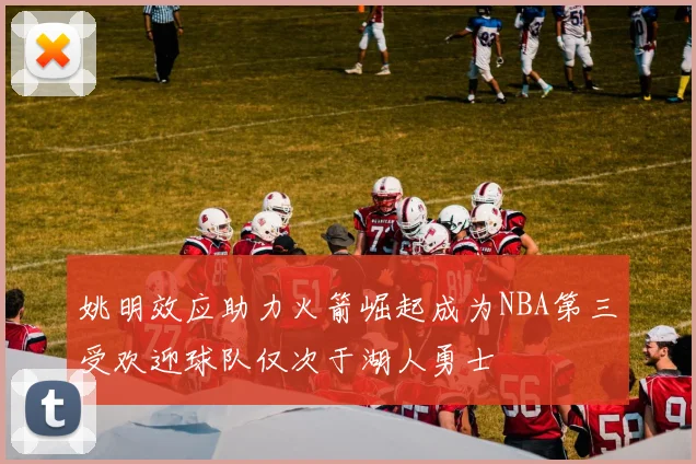姚明效应助力火箭崛起成为NBA第三受欢迎球队仅次于湖人勇士